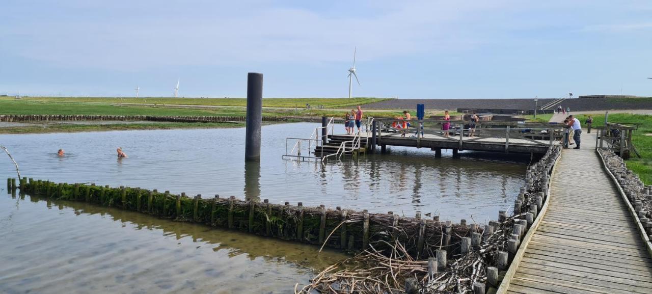 Ferienhaus Hemenswarft direkt an der Nordsee mit Meerblick Emmelsbüll-Horsbüll Exterior foto