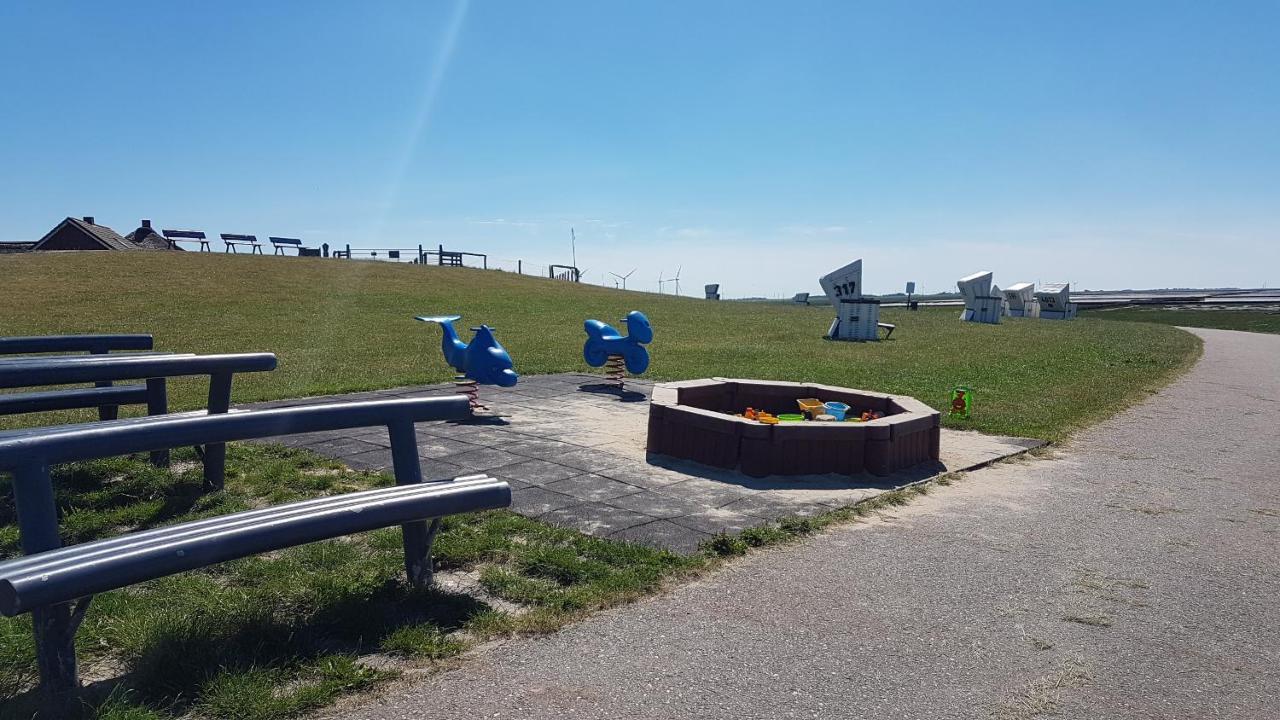 Ferienhaus Hemenswarft direkt an der Nordsee mit Meerblick Emmelsbüll-Horsbüll Exterior foto