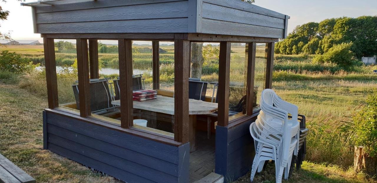 Ferienhaus Hemenswarft direkt an der Nordsee mit Meerblick Emmelsbüll-Horsbüll Exterior foto