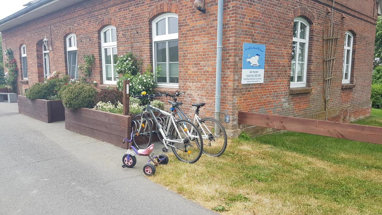 Ferienhaus Hemenswarft direkt an der Nordsee mit Meerblick Emmelsbüll-Horsbüll Exterior foto