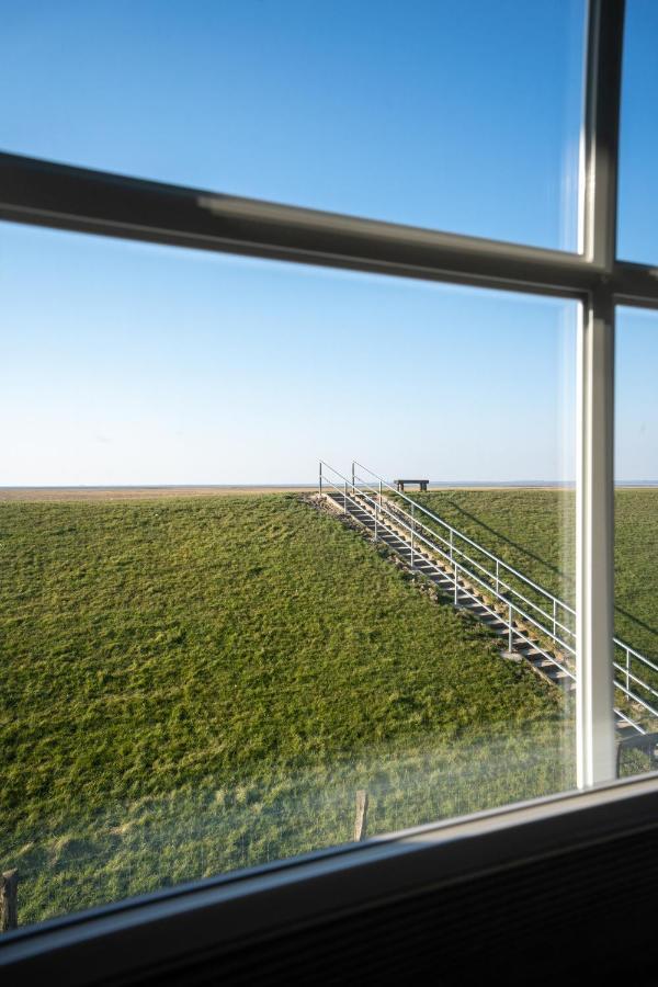 Ferienhaus Hemenswarft direkt an der Nordsee mit Meerblick Emmelsbüll-Horsbüll Exterior foto